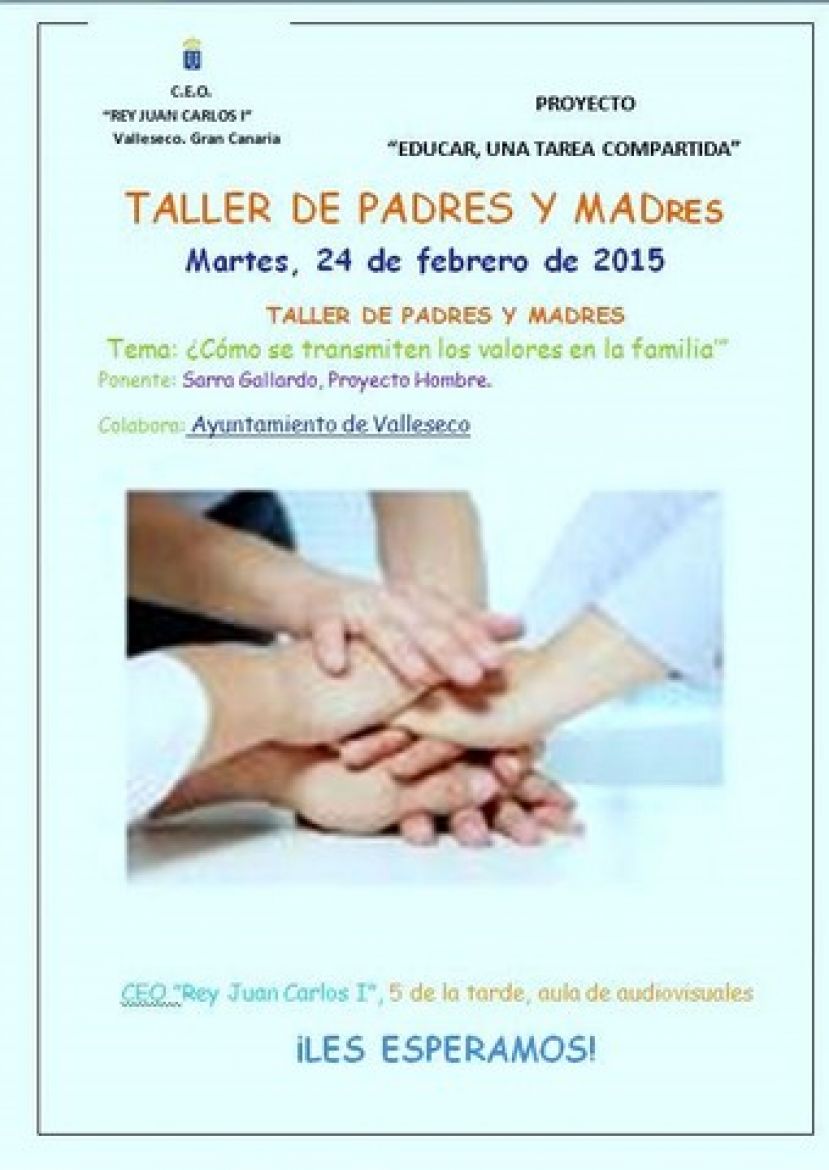 Valleseco: Charla sobre la comunicaci&oacute;n en la familia