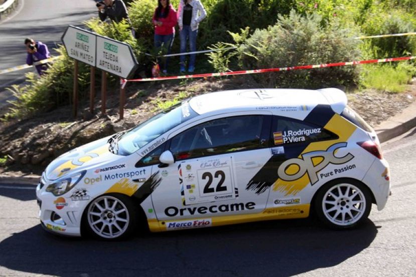 Buen resultado para Javier Rodr&iacute;guez y Pedro Viera en el Rallye de Santa Br&iacute;gida