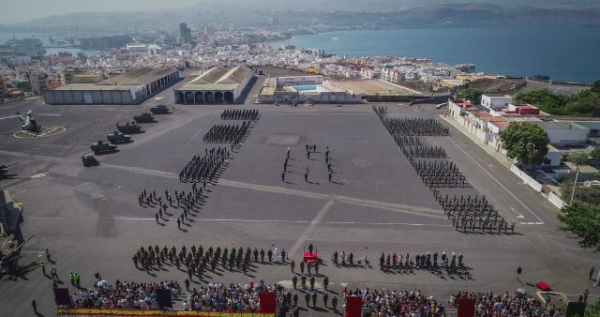 Contingente espa&ntilde;ol para misi&oacute;n de la ONU. Acto despedida de la Brigada L&iacute;bano XXXVI