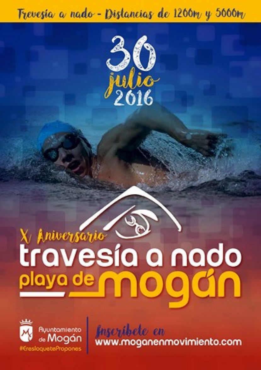 Mog&aacute;n: Se abre las inscripciones para la X Traves&iacute;a a Nado Playa de Mog&aacute;n