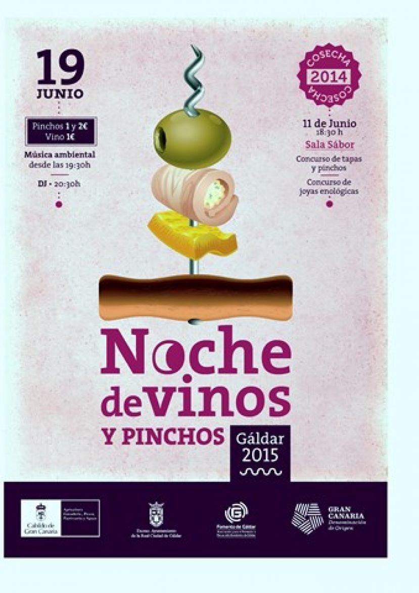 G&aacute;ldar: Concurso de &ldquo;Joyas Enol&oacute;gicas&rdquo; con motivo de la II Noche de los Vinos