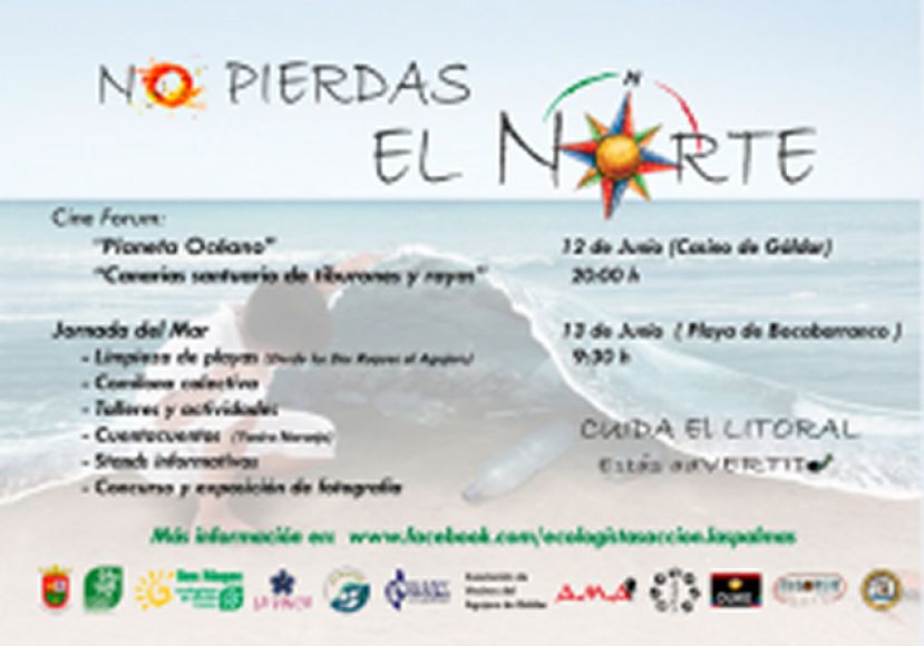 G&aacute;ldar: Campa&ntilde;a de limpieza de playas  "No pierdas el Norte"