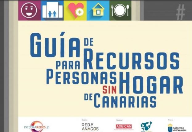 Derechos Sociales impulsa la primera gu&iacute;a de recursos para personas sin hogar de Canarias