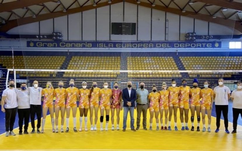 Francisco Castellano insufla &aacute;nimos al CV CCO 7 Palmas de cara a la final de la Liga Iberdrola