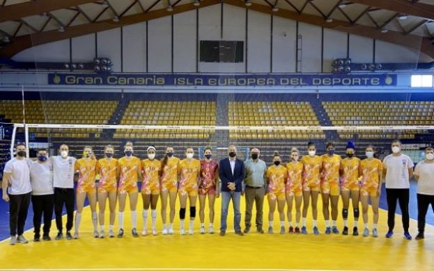 Francisco Castellano insufla &aacute;nimos al CV CCO 7 Palmas de cara a la final de la Liga Iberdrola