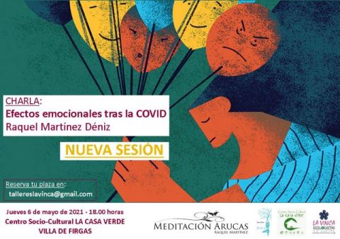 Firgas: Se programa una nueva sesi&oacute;n de la Charla &ldquo;Efectos emocionales tras la Covid&rdquo;