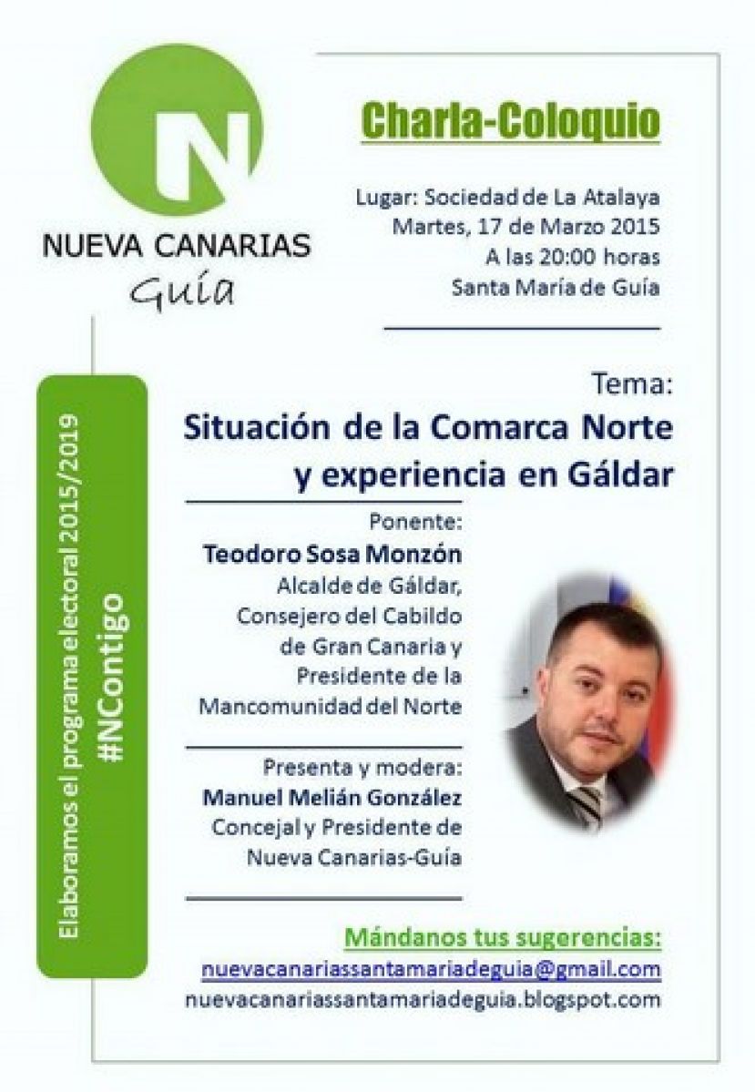Gu&iacute;a: Teodoro Sosa dar&aacute; una charla-coloquio en el barrio de La Atalaya.