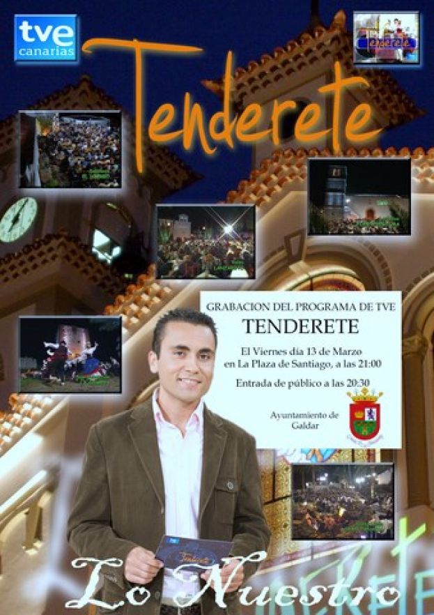 G&aacute;ldar: Este viernes es la grabaci&oacute;n del Programa Tenderete