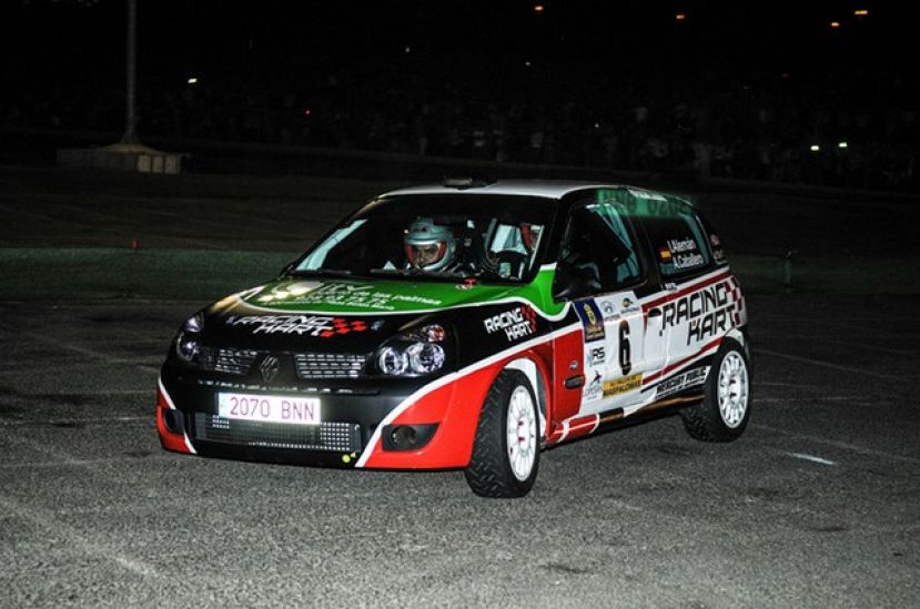 Estreno del t&aacute;ndem formado por Iv&aacute;n Alem&aacute;n - Antonio Caballero (Renault Clio Cup)