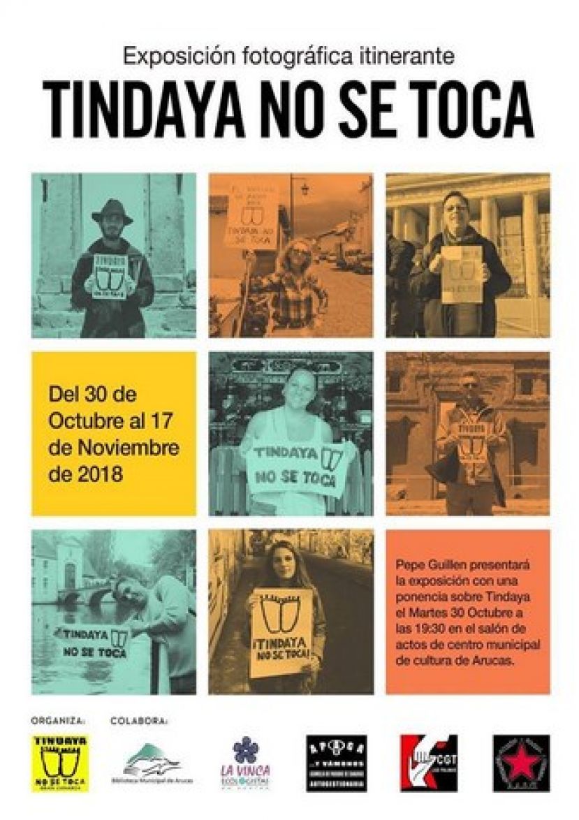 Arucas: Exposici&oacute;n Fotogr&aacute;fica itinerante &ldquo;Tindaya no se Toca&rdquo;