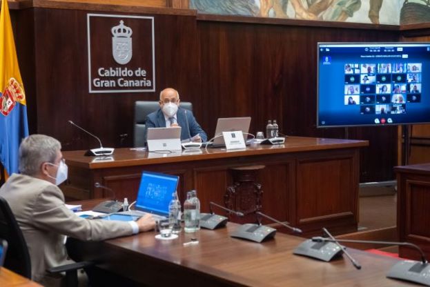 Morales reivindica el papel del Cabildo y de las instituciones y servicios p&uacute;blicos para paliar los efectos de la COVID