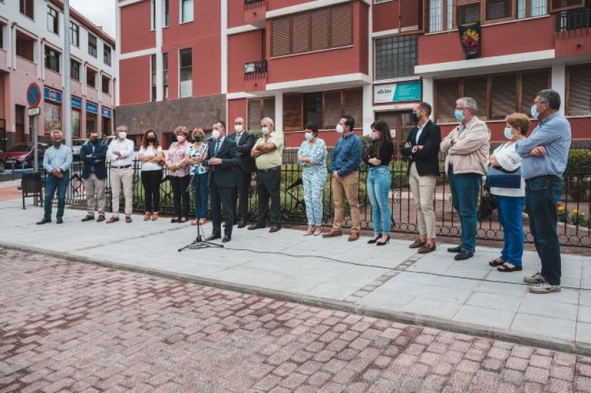 La Glorieta Pintor Padr&oacute;n y las calles que la bordean se renuevan para la ZCA del casco