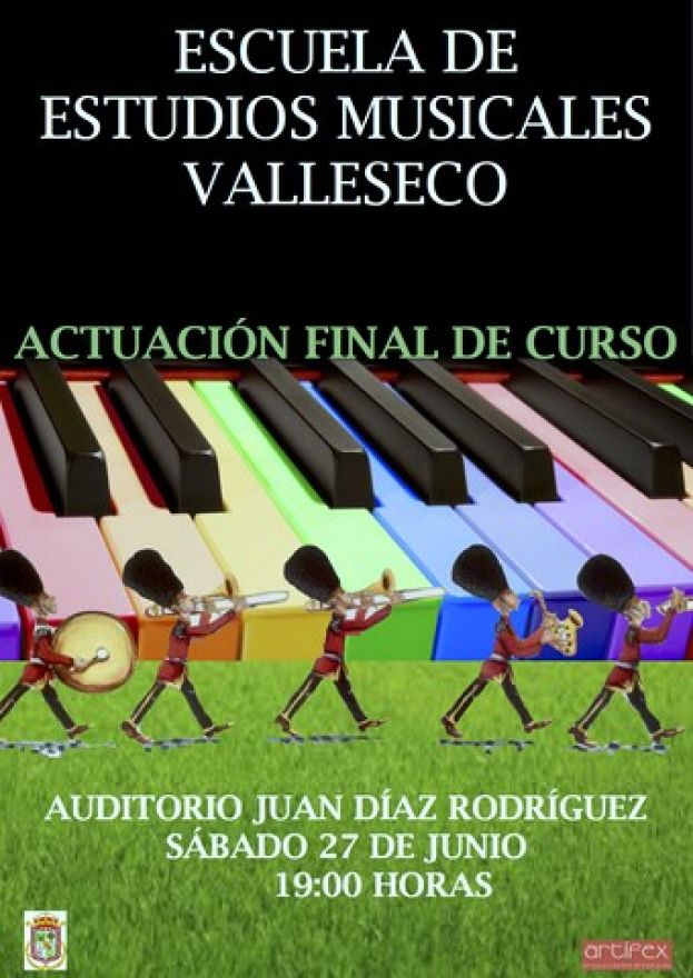 Clausura la Escuela de Estudios Musicales de Valleseco el s&aacute;bado 27-06-15