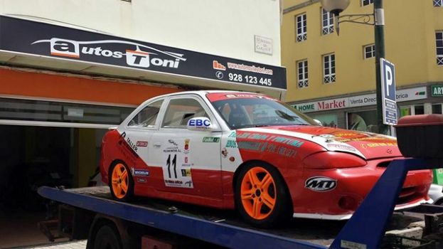 Iv&aacute;n Cabrera Ravelo estar&aacute; en la XI Subida Villa de Moya con un Hyundai Accent GT
