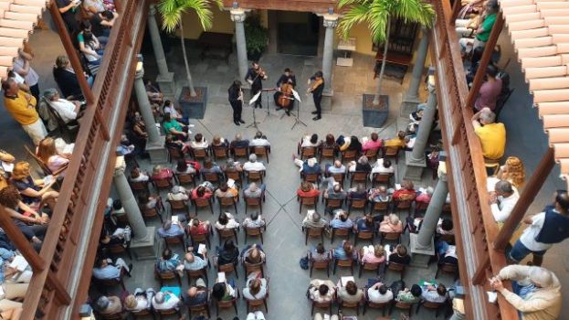 EL CICLO &lsquo;M&Uacute;SICA ANTIGUA EN EL PATIO&rsquo; DE LA CASA DE COL&Oacute;N ACOGE EL CONCIERTO &lsquo;QUINTETOS PARA EL CONDE&rsquo; DE EL AFECTO ILUSTRADO