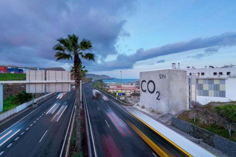 El Cabildo transforma la entrada Norte a la capital y lanza un mensaje de concienciaci&oacute;n