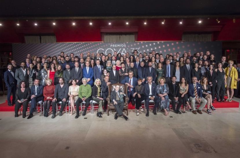 Fiesta de los Nominados de la 33 Edici&oacute;n Premios Goya en el Teatro Real de Madrid