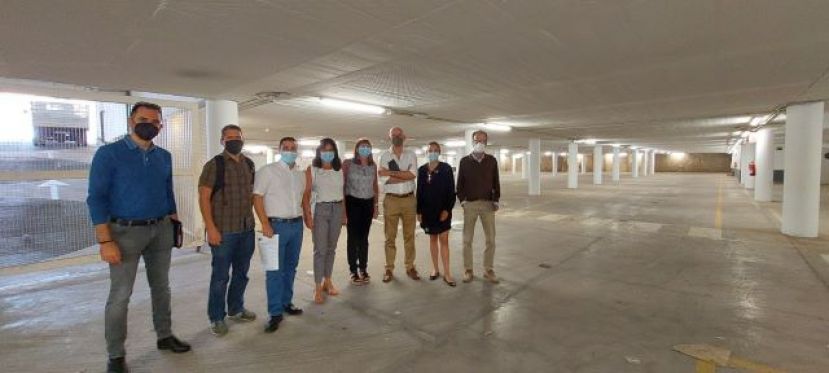 El Cabildo firma el acta de replanteo de las obras del s&oacute;tano de Casa Palacio, &uacute;ltimo paso para iniciar el acondicionamiento del aparcamiento