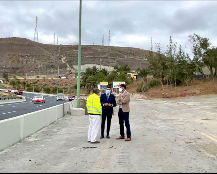 La Consejer&iacute;a de Obras P&uacute;blicas, Infraestructuras, Transporte y Movilidad concluye las obras de reparaci&oacute;n de la GC-1 en la zona del T&iacute;voli