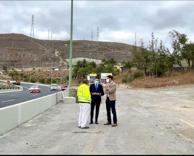 La Consejer&iacute;a de Obras P&uacute;blicas, Infraestructuras, Transporte y Movilidad concluye las obras de reparaci&oacute;n de la GC-1 en la zona del T&iacute;voli