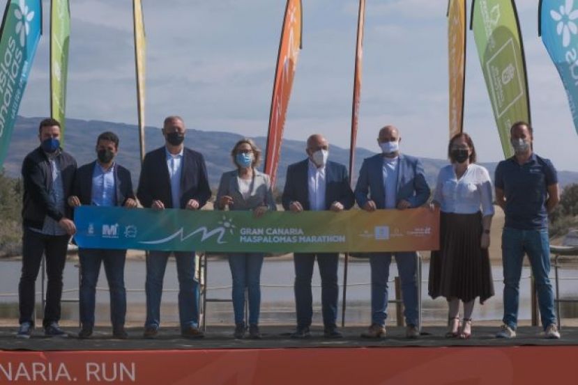 El Cabildo grancanario y el Ayuntamiento de San Bartolom&eacute; de Tirajana presentan la I Edici&oacute;n de la Gran Canaria-Maspalomas Marathon