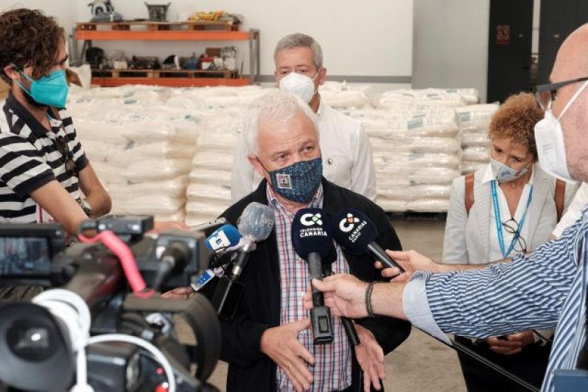 Env&iacute;o de 1.200 toneladas de gofio para los campamentos saharauis