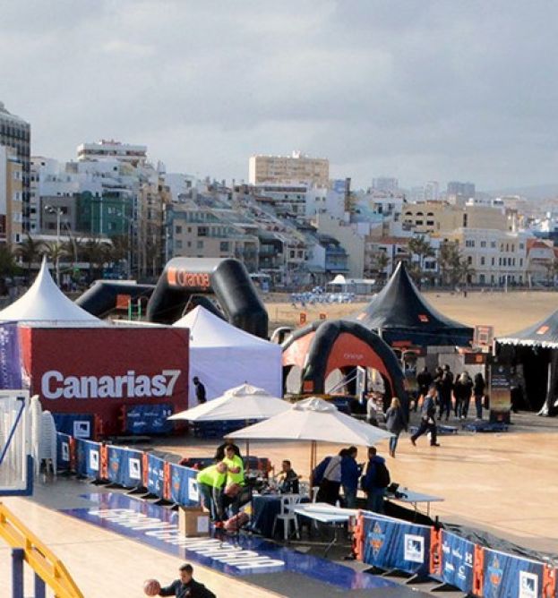 Baloncesto Copa del Rey.- La Copa Fan Zone arranca en Las Canteras