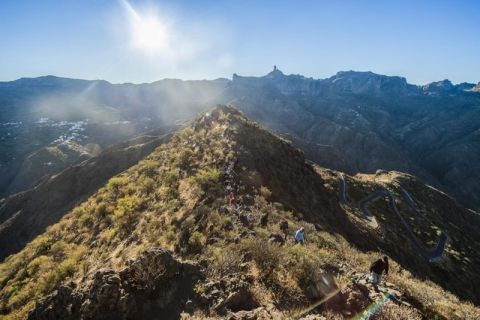 Un rayo sobre un grabado aborigen marca el equinoccio de oto&ntilde;o en el hemisferio