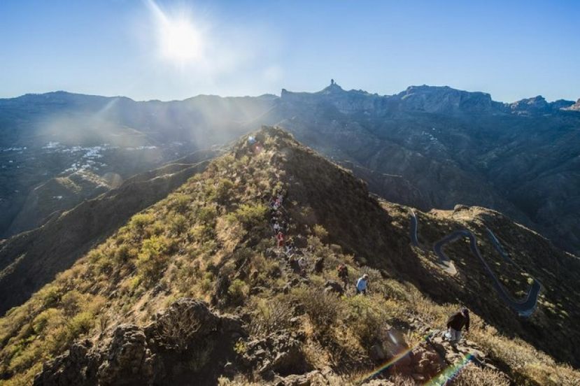 Un rayo sobre un grabado aborigen marca el equinoccio de oto&ntilde;o en el hemisferio