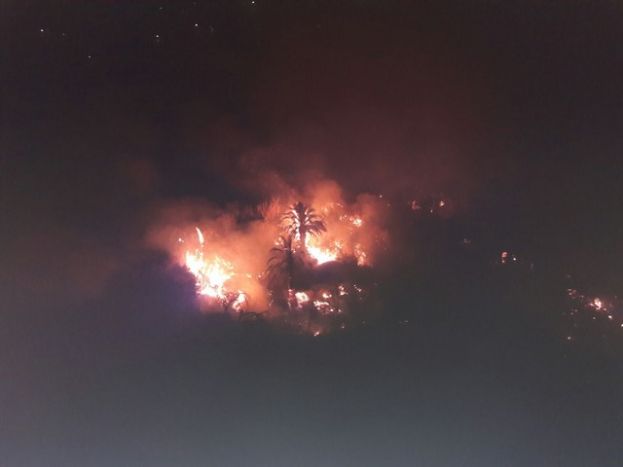 Controlado un conato de incendio en la Culata de San Bartolom&eacute; de Tirajana