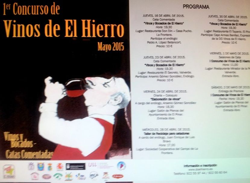Los vinos de El Hierro participaran en el I Concurso de Vinos