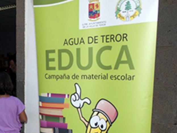 Teror: Se ampl&iacute;a la ayuda de Aguas de Teror Educa a los estudiantes