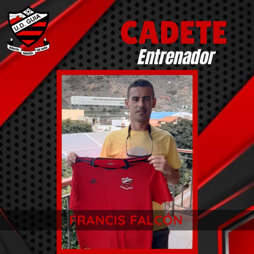 Francis Falc&oacute;n regresa a la UD Gu&iacute;a como entrenador del equipo Cadete