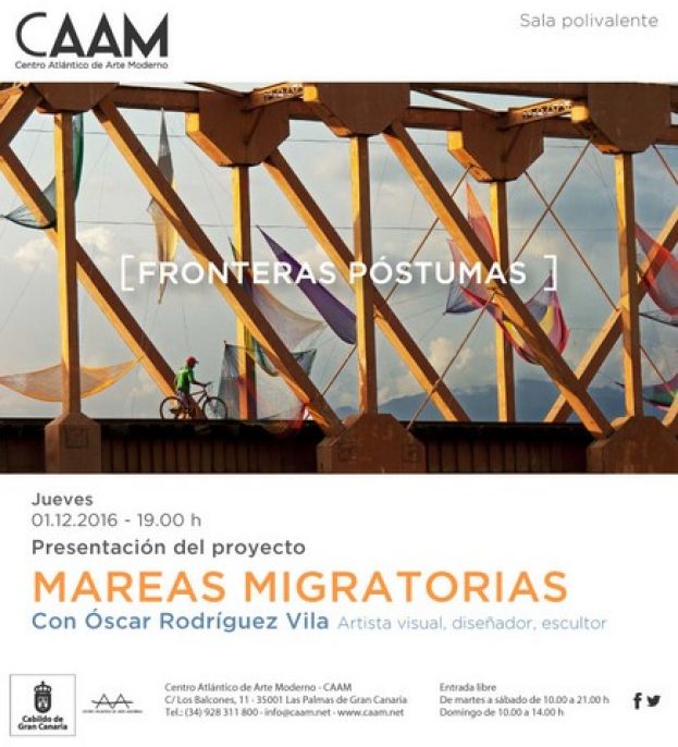 El artista visual &Oacute;scar Rodr&iacute;guez Vila presenta &lsquo;Mareas migratorias&rsquo;