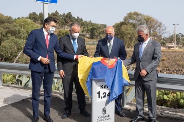 El Cabildo inaugura la nueva GC-21 en la que se han invertido 6,35 millones de euros para su acondicionamiento