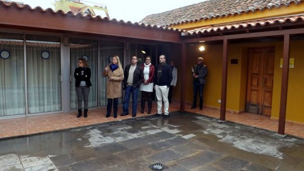 Visita en Santa Br&iacute;gida a las obras que ejecuta la Consejer&iacute;a de Cooperaci&oacute;n del Cabildo&nbsp;