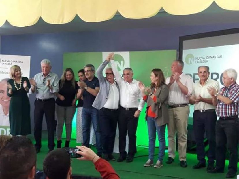 Pedro Su&aacute;rez Moreno, candidato de NC a la Alcald&iacute;a de La Aldea de San Nicol&aacute;s
