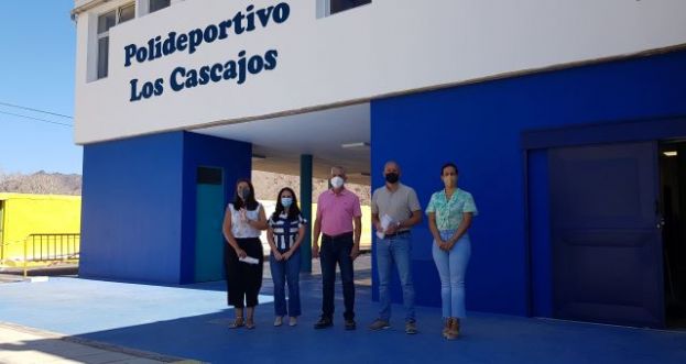 La Aldea renueva el pabell&oacute;n cubierto de la zona deportiva de Los Cascajos
