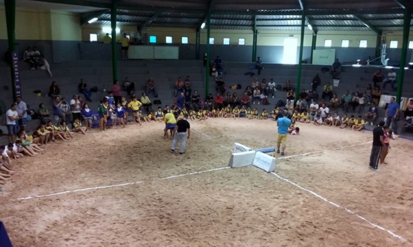 G&aacute;ldar acogi&oacute; la VI Concentraci&oacute;n de Promoci&oacute;n Deportiva de Lucha Canaria