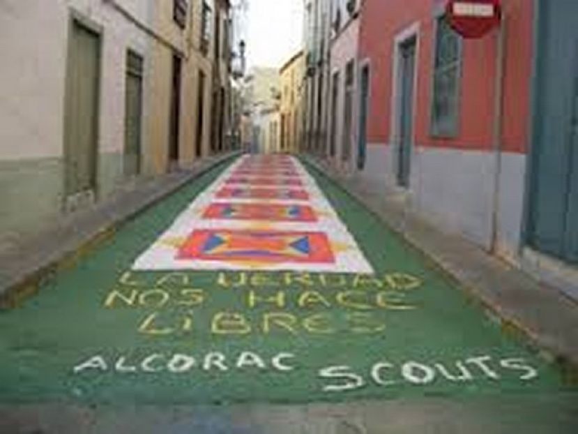 Gu&iacute;a: Este fin de semana, elaboraci&oacute;n de las alfombras del Corpus