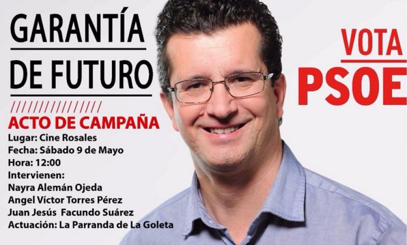Arucas: El PSOE se compromete a techar las canchas de Los Portales