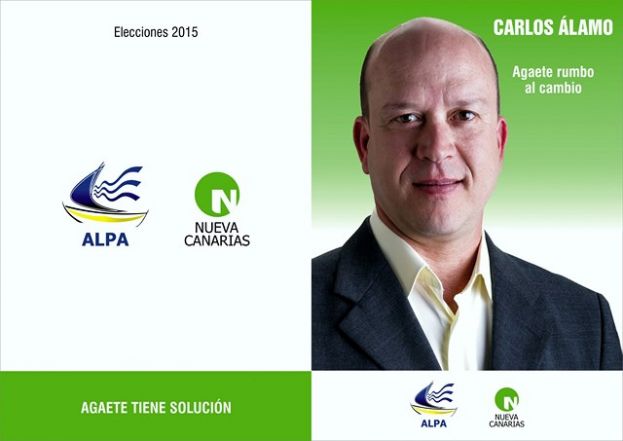 Carlos &Aacute;lamo, candidato de ALPA-NC a la alcald&iacute;a de Agaete