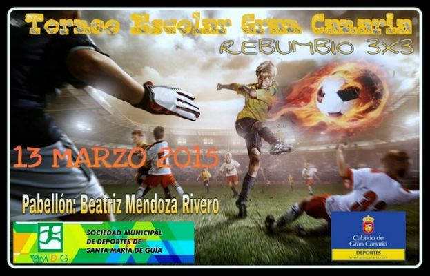 Gu&iacute;a: El viernes 13-03-15 se celebrar&aacute; la fase municipal del Torneo Rebumbio 3x3