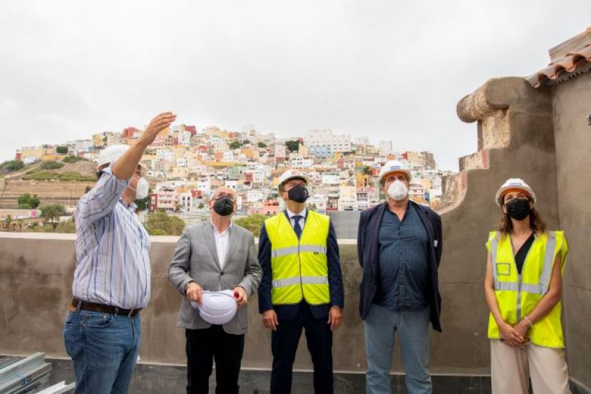 CABILDO Y AYUNTAMIENTO CAPITALINO ULTIMAN LOS DETALLES T&Eacute;CNICOS DEL ACONDICIONAMIENTO EXTERIOR DEL FUTURO MUBEA GRAN CANARIA, MUSEO DE BELLAS ARTES