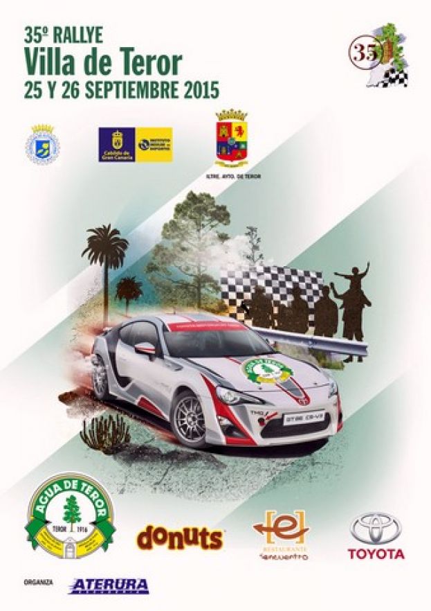 El 35&ordm; Rallye Villa de Teror se presenta este jueves en la Plaza Teresa de Bol&iacute;var