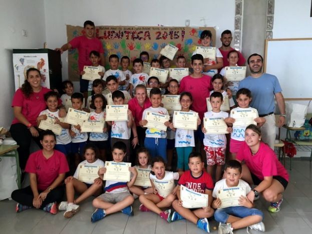 G&aacute;ldar: Clausura de la Escuela Deportiva de Verano 2015