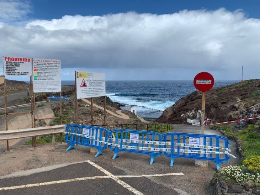 Gu&iacute;a: Cierre preventivo de las zonas de ba&ntilde;o de Roque Prieto y San Felipe