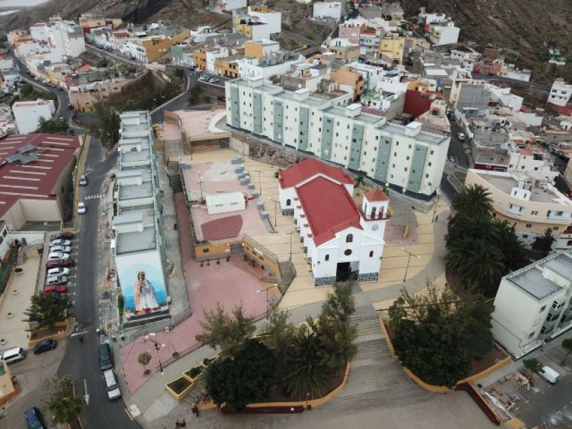 G&aacute;ldar: Cerca de 70 viviendas forman parte de la 1&ordf; fase del Plan de Embellecimiento
