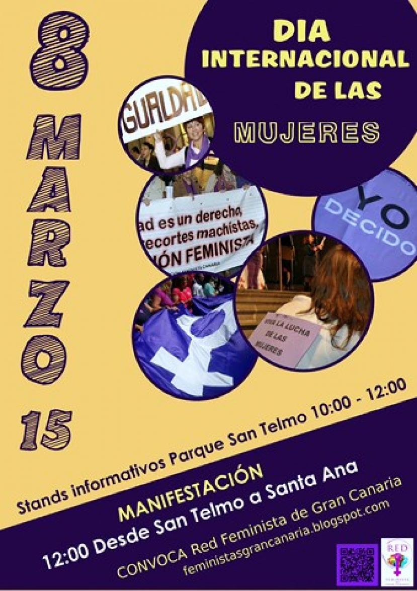 Rueda de Prensa &ldquo;Para denunciar  la infra-representaci&oacute;n  de las mujeres en Gran Canaria&rdquo;