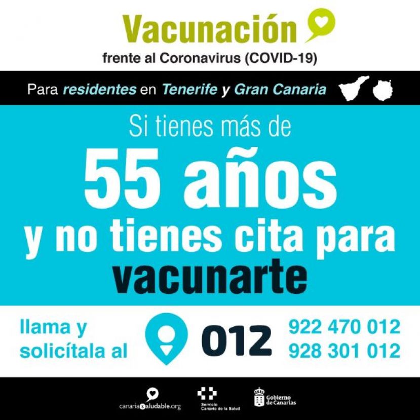 Los residentes entre 50 y 59 a&ntilde;os podr&aacute;n acceder a su cita a trav&eacute;s del SCS